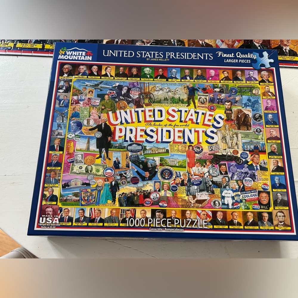 White Mountain 1000 piece puzzle